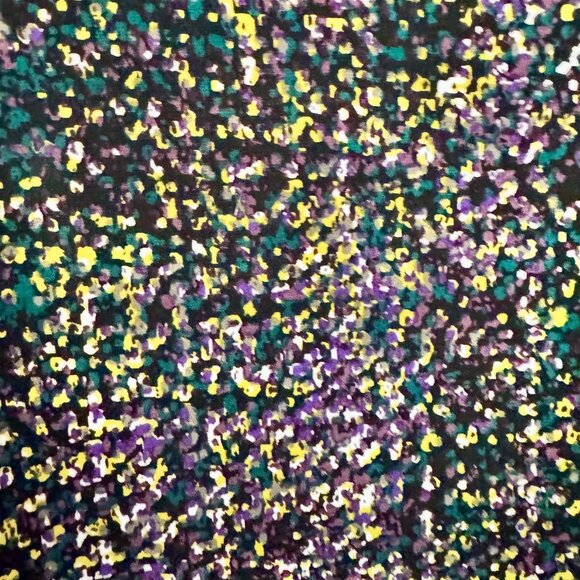 Kasper Sleeveless Black & Multicolor Print Blouse Womens Size Large - Picture 9 of 9